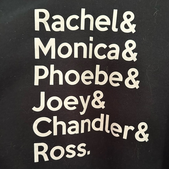 Size large “Friends” show black hooded sweatshirt - Picture 2 of 3